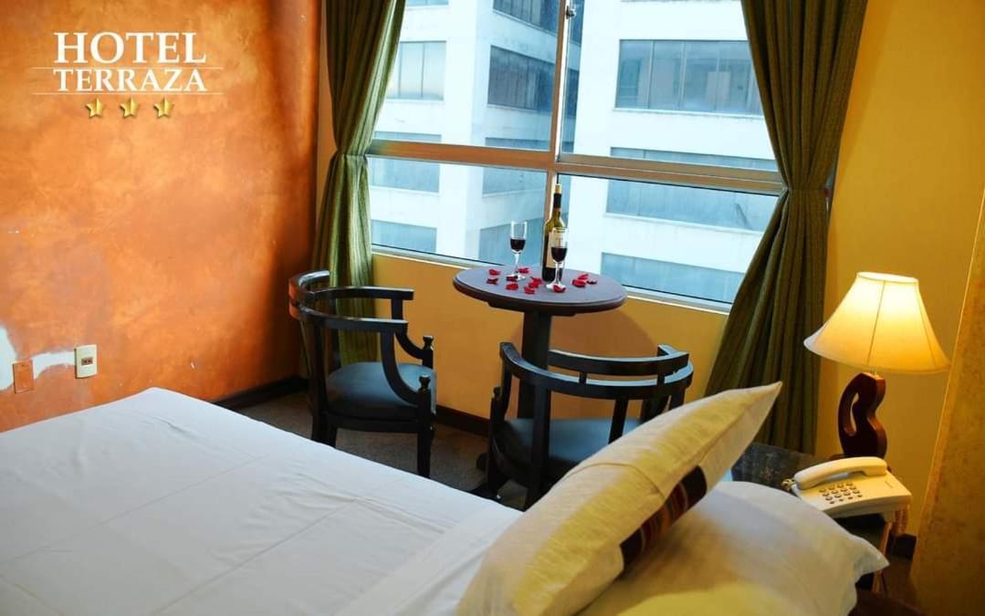 Terraza Hotel Ла Пас Екстериор снимка