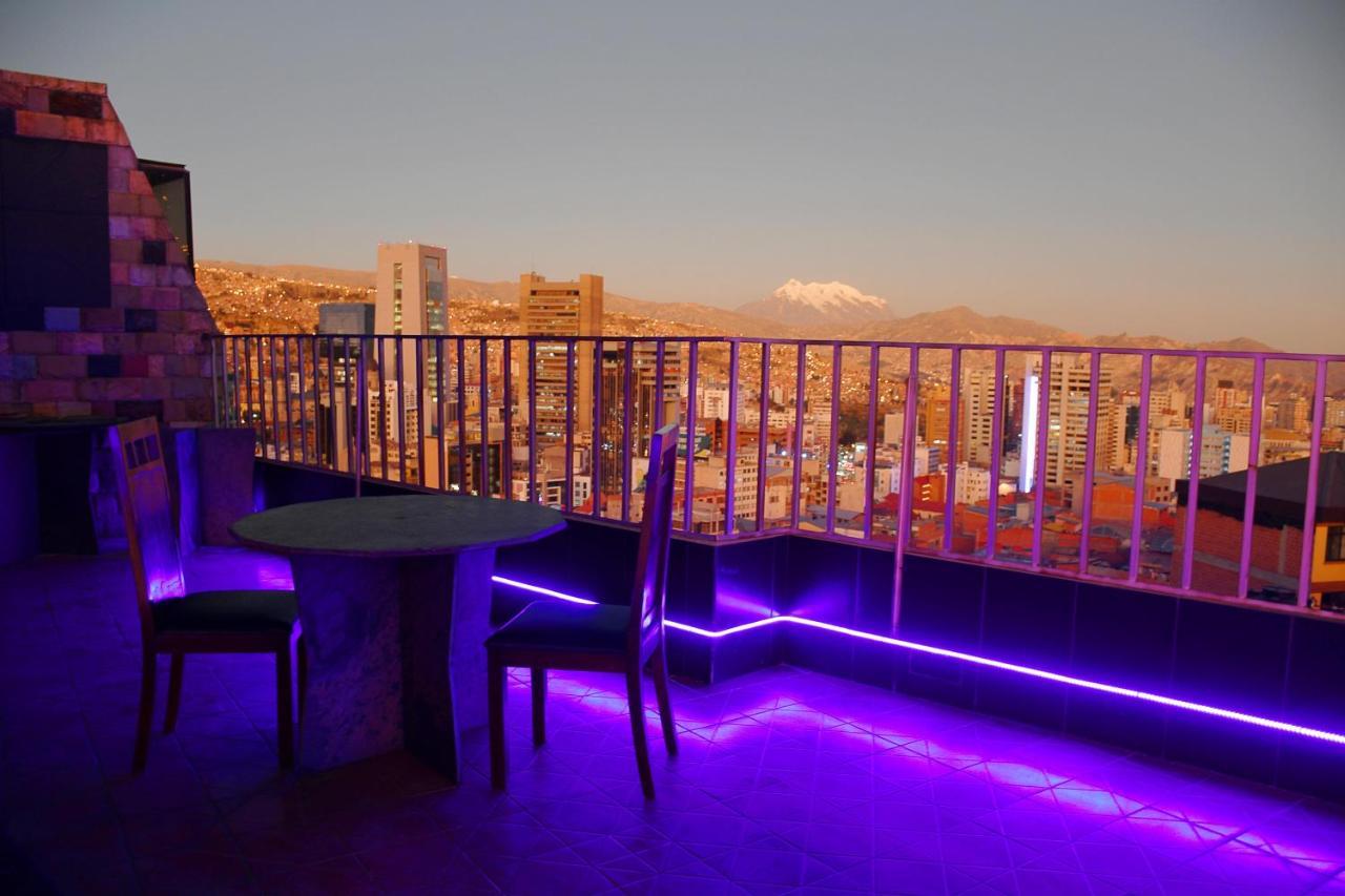 Terraza Hotel Ла Пас Екстериор снимка